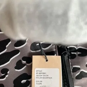NWT Rebecca Minkoff Julian satin backpack with multiple zip pockets Rebecca Minkoff | Bags | Nwt Rebecca Minkoff Julian Satin  main image 2